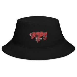 Red Elephant Herd - Bucket Hat